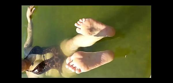  Feet Dangling in the Water (Fetish Obsession)